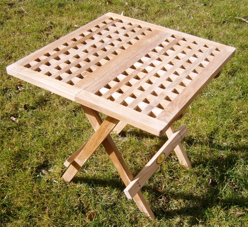 Teak Garden Furniture – Folding Teak Picnic Table  Chairs 